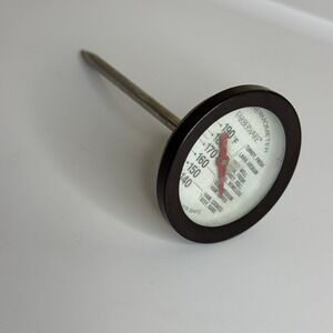 Farberware Analog Meat Thermometer Dishwasher Safe Stainless Steel Cooking Tool
